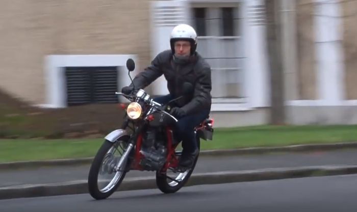 Gaya Retro Skyteam Ace 125 Cafe Racer