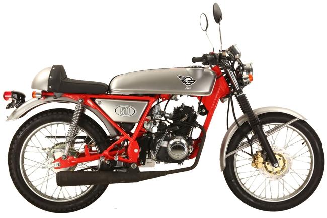 Gaya Retro Skyteam Ace 125 Cafe Racer