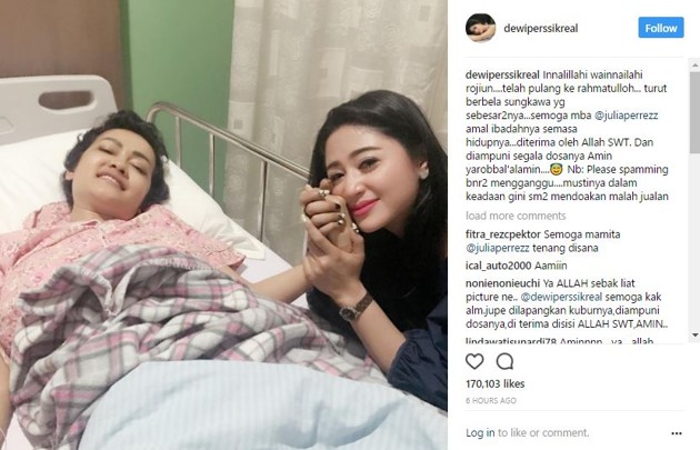 Gempar.. Jupe Muncul Dalam Sidang Media Dewi Persik?