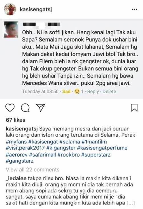 “Bila Saya Mengurat Bini Dia?” – Sofi Jikan