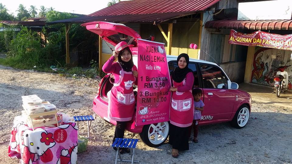 Nasik Lemak 'Pink' Hello Kitty Jadi Tumpuan - MYNEWSHUB