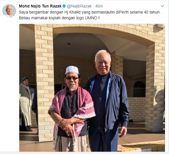 Kisah Lelaki Berkopiah UMNO 40 Tahun Di Perth