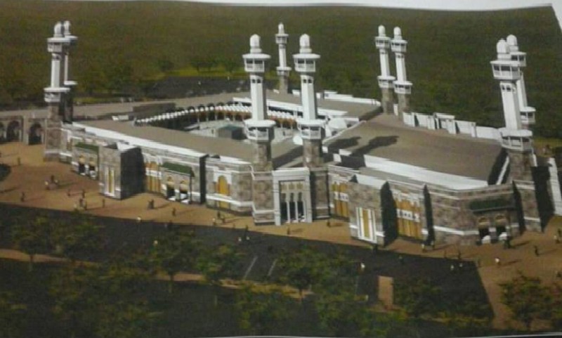 Masjid Baharu Gua  Musang  Unik Macam Masjidil Haram MYNEWSHUB