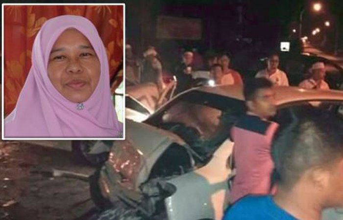 Guru Maut, Empat Cedera Parah Nahas Tiga Kenderaan - MYNEWSHUB