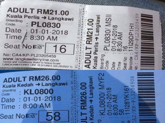 Tiket feri kuala perlis ke langkawi 2021