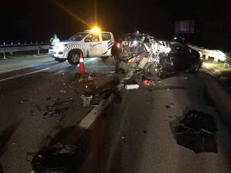 Atuk Dan Cucu Maut, 6 Cedera Kemalangan Di LPT1 - MYNEWSHUB