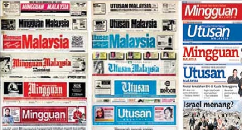 Utusan Mingguan Malaysia Saiz Tabloid Mynewshub