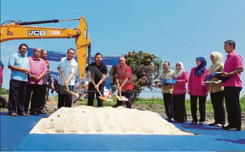 TMJ Rasmi Projek Pembangunan Rumah Impian Bangsa Johor Di Mersing
