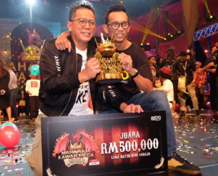 Naib juara maharaja lawak mega 2018