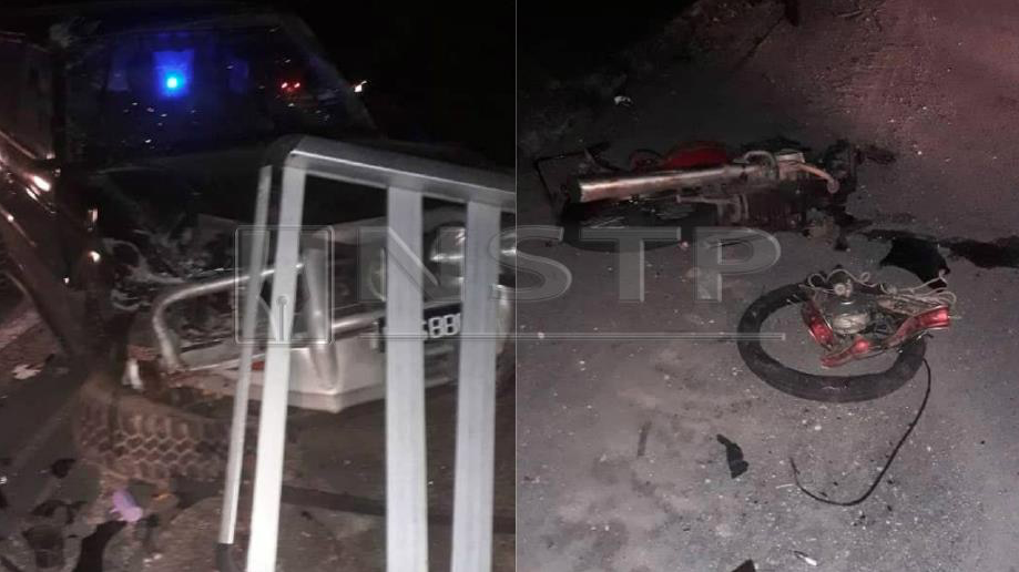 Penunggang Maut, Putus Kaki Nahas 3 Kenderaan - MYNEWSHUB