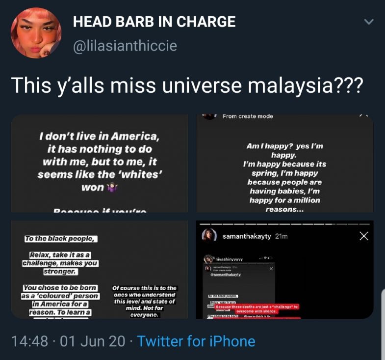 Komen Bekas Ratu Cantik Malaysia Cetus Kemarahan! - MYNEWSHUB