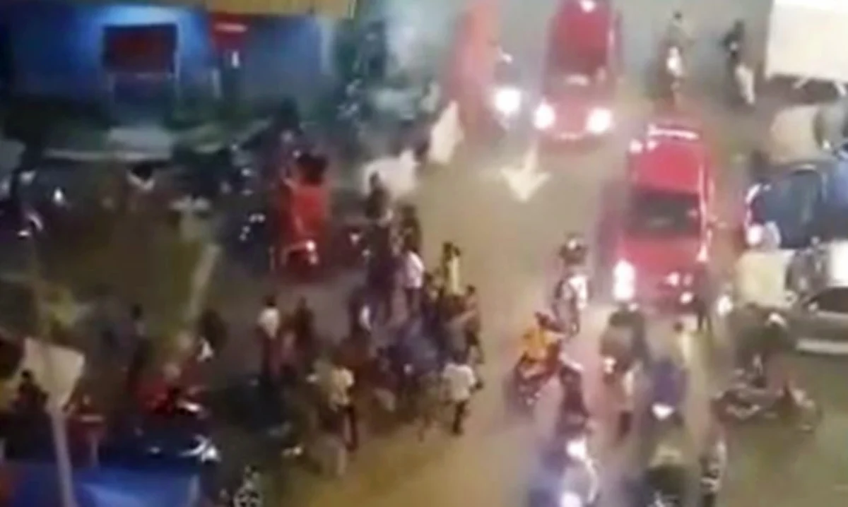Lelaki Parah Ditetak Dalam Rusuhan