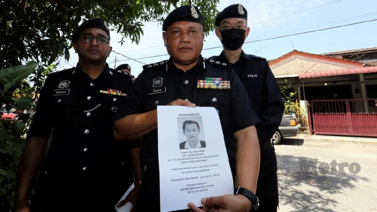 Kes Bunuh Suami Isteri: Polis Buru Adik