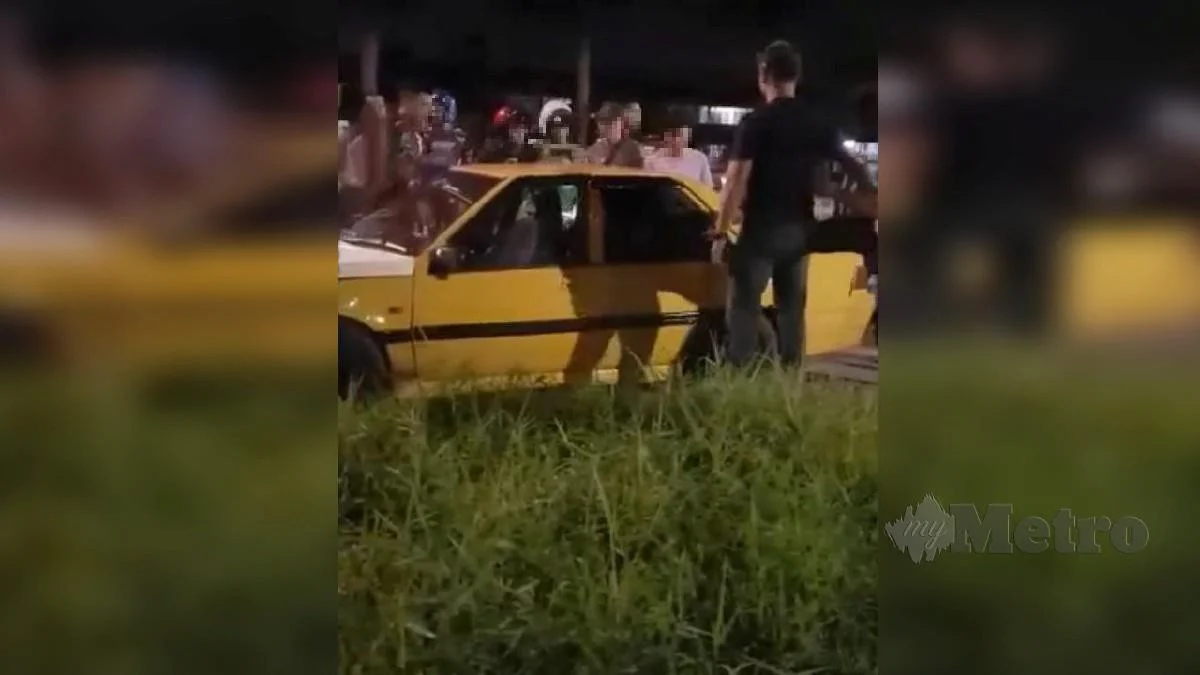 Pemandu Mabuk Langgar Warga Emas Ditahan