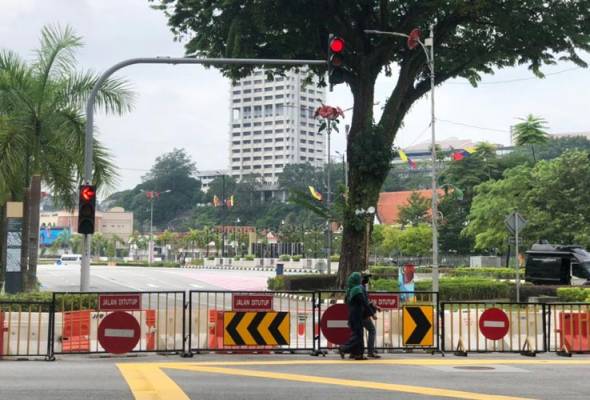 Penutupan 18 Jalan Sempena Sambutan Hari Kebangsaan