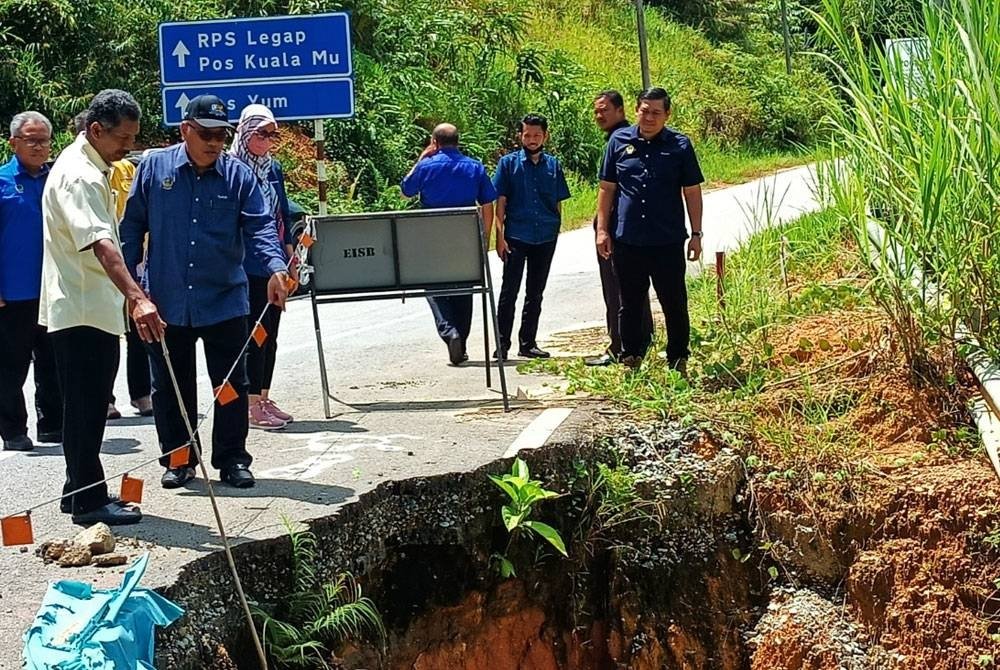 Projek Cerun Laluan Simpang Pulai-Cameron Dalam Pemantauan