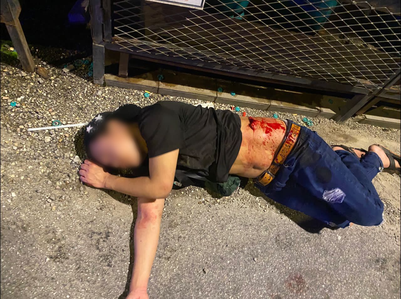 Lelaki Warga Asing Cedera Ditikam