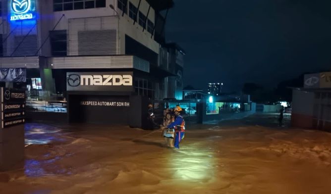 43 Mangsa Banjir Sabah Dipindahkan Ke PPS