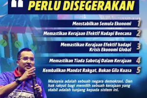 Lima Sebab Kenapa Pilihan Raya Perlu Disegerakan Sebelum Musim Banjir