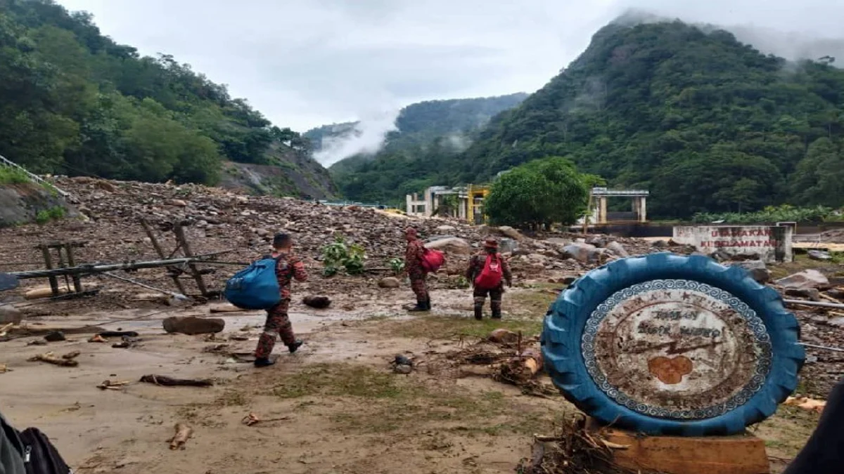 Tanah Runtuh: 6 Terperangkap Di Stesen Janakuasa Hidro Tenom Pangi