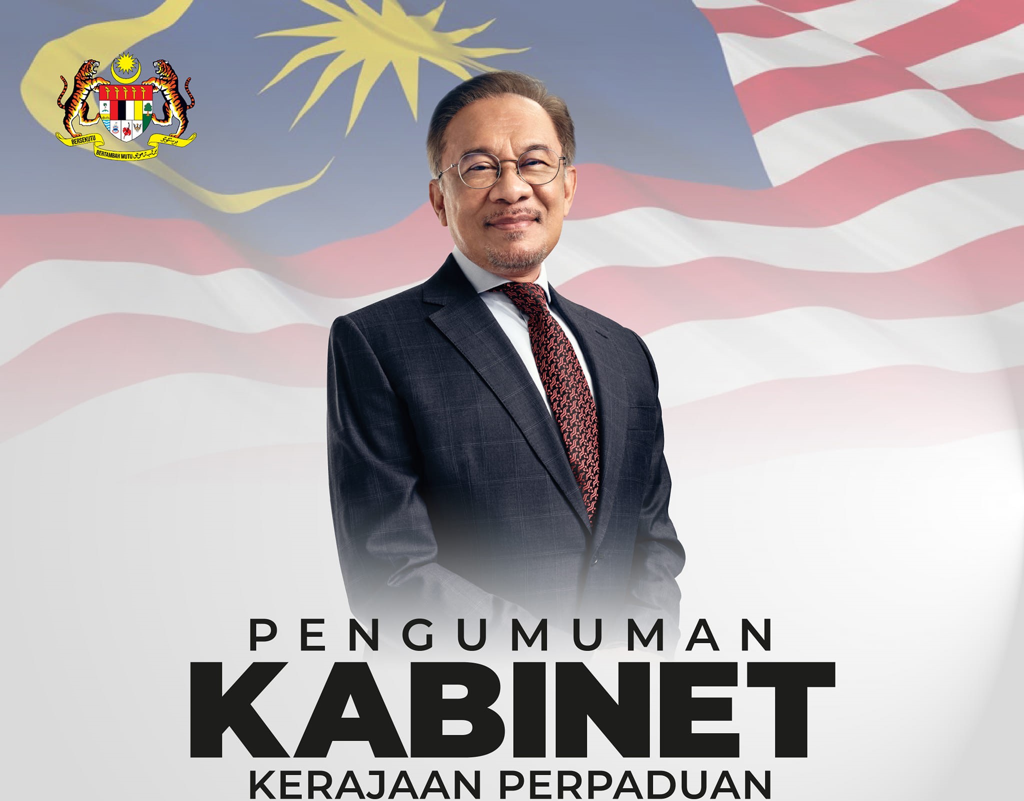 Pengumuman Kabinet Tangguh Pukul 8.15 Malam Ini
