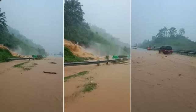 Banjir Lumpur: Laluan Kontra Diaktifkan Di LPT2