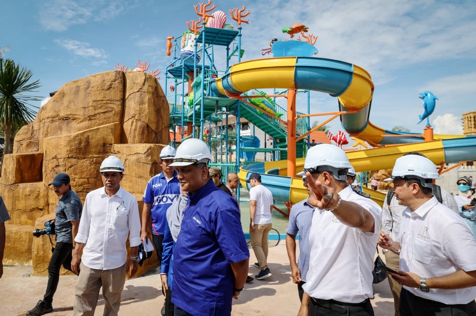 Taman Tema Air Bertam Ditutup Kerana Tiada Lesen