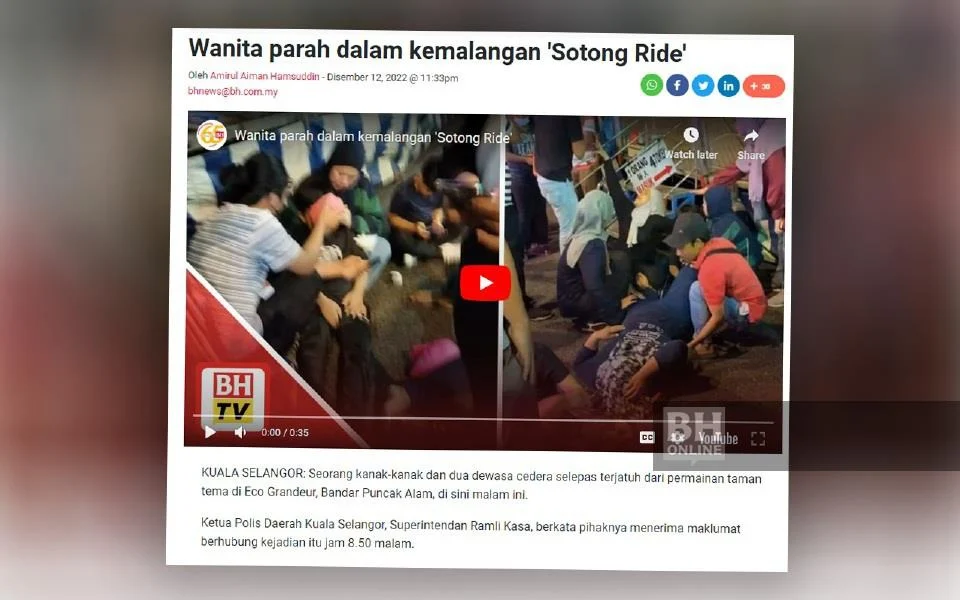 Perketat Undang-Undang Elak Insiden Berulang