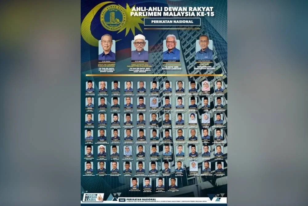 74 Ahli Parlimen PN Adakan Permukiman Selama Dua Hari