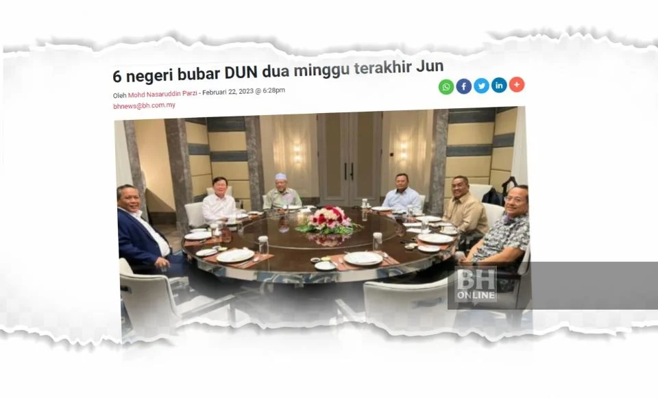 Pulau Pinang, 5 Negeri Sepakat Bubar DUN Jun, Ini Reaksi Setiausaha Agung DAP