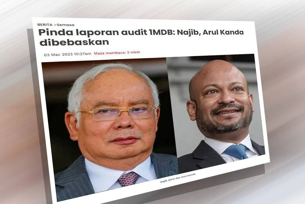 1MDB: Kerajaan Tidak Campur Tangan Keputusan Mahkamah