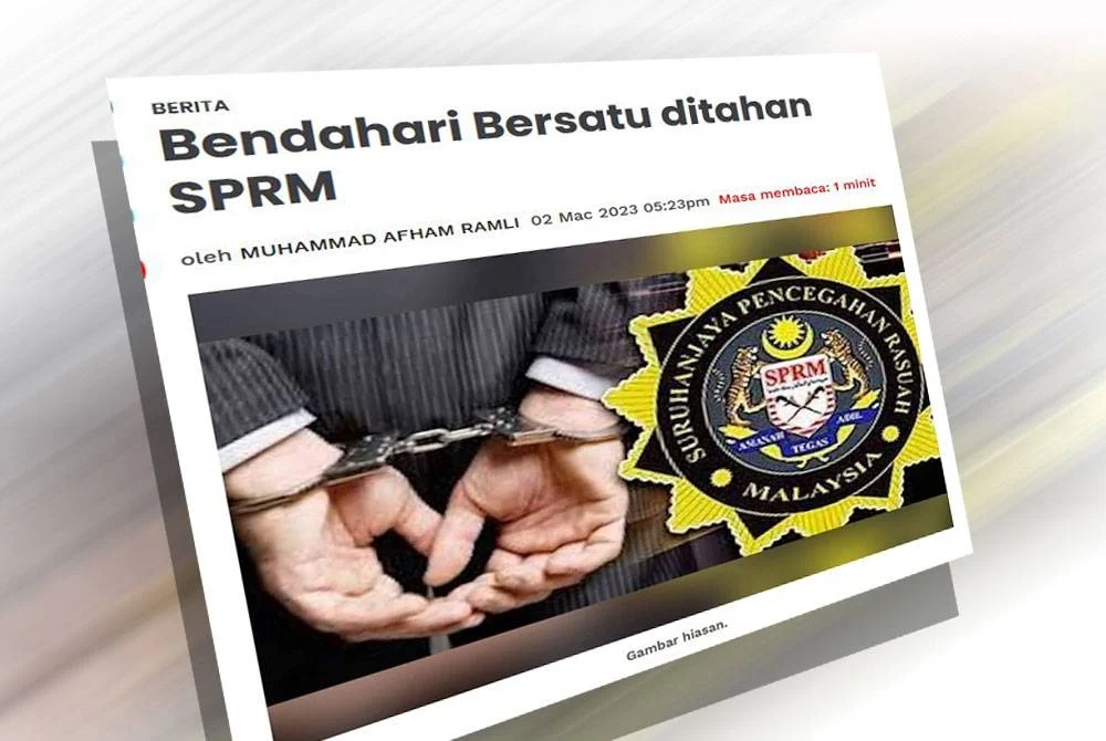 Bendahari BERSATU Direman Sebagai Tekanan – Hamzah
