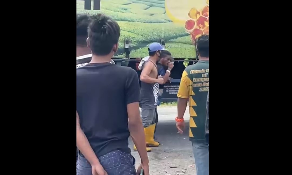 Polis Terima Laporan Pemandu Lori Dipukul