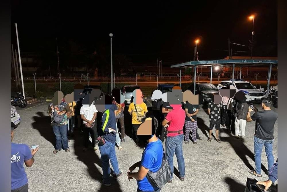 37 Penunggang Motosikal Buat Bising Ditahan Polis