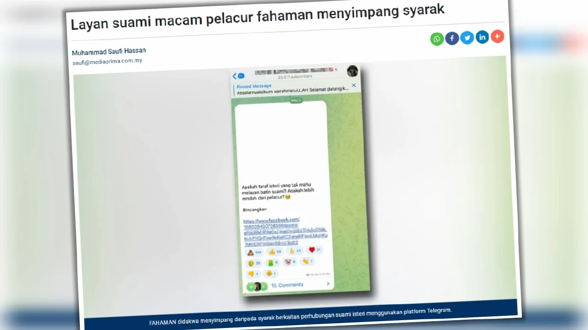 Wanita Buat Kandungan Lucah Hubungan Suami Isteri Mohon Maaf