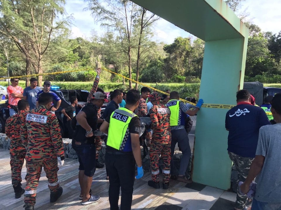 Percutian Keluarga Di Pantai Tanjung Buloh Berakhir Tragedi, Dua Beradik Lemas