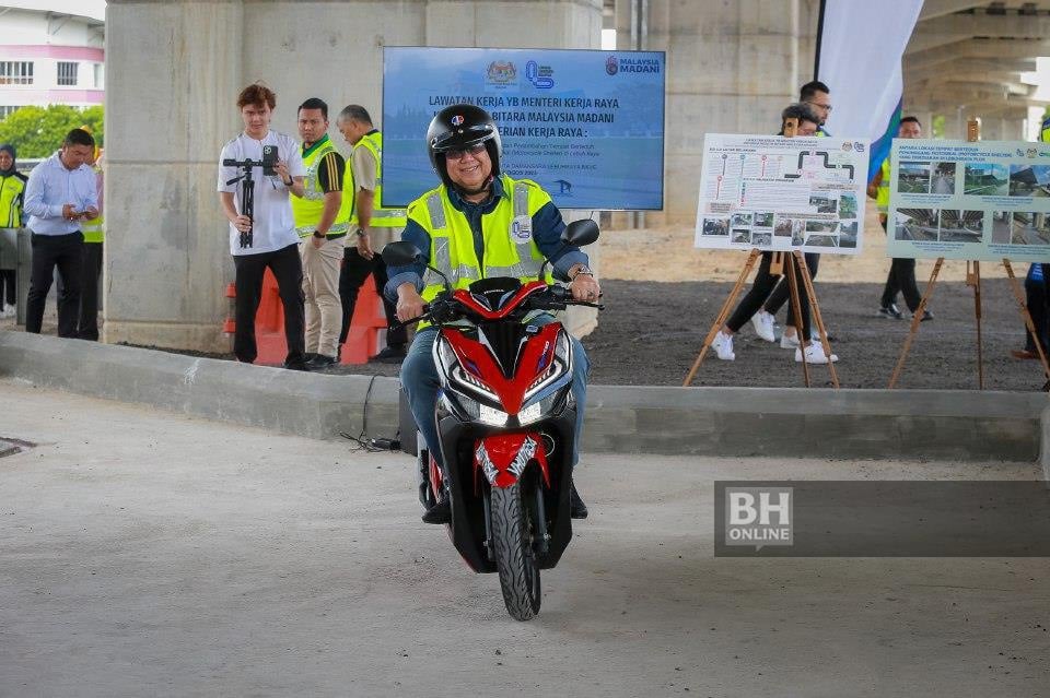 119 Tempat Berteduh Penunggang Motosikal Dibina Di Lebuh Raya