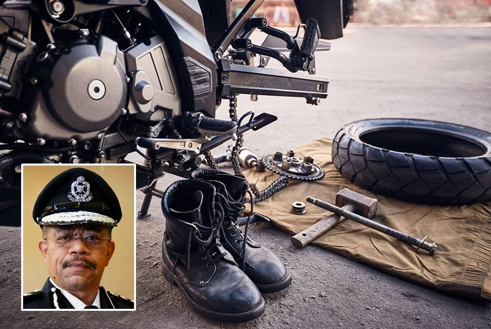 Dua Lelaki Diberkas Lerai Motosikal Curi