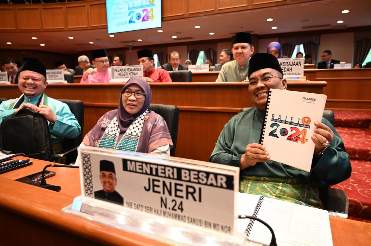 Belanjawan Kedah 2024 RM1.24 Bilion
