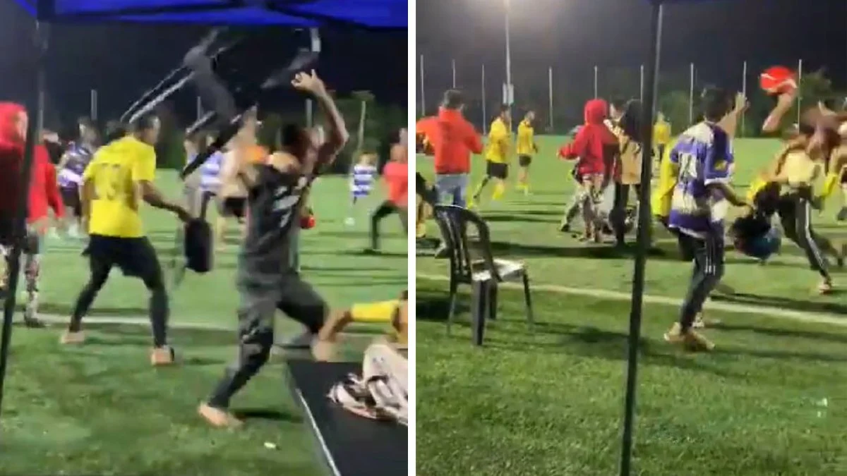 5 Pemain Bola Sepak Ditahan Polis