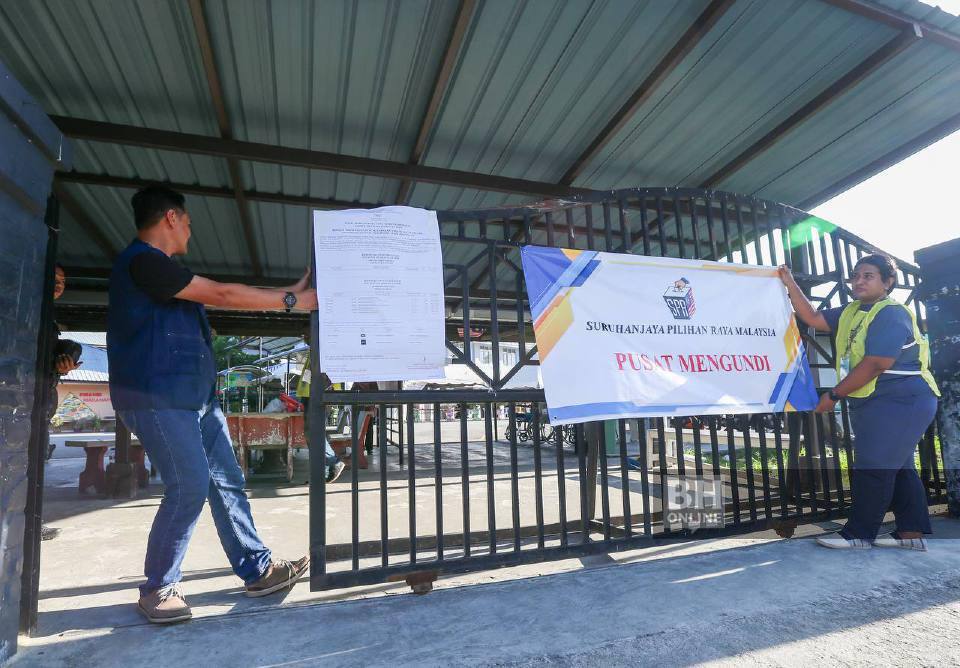 PRK: Pusat Pengundian Ditutup, Proses Penjumlahan Undi Bermula