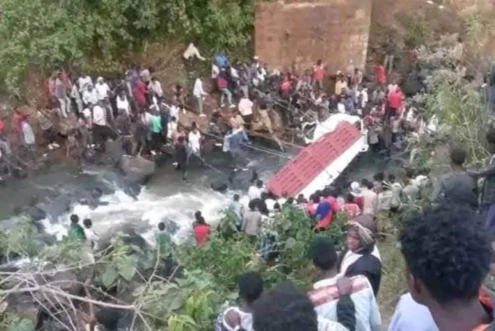 Lebih 60 Maut Nahas Jalan Raya Di Ethiopia