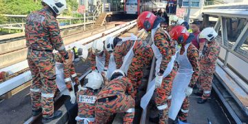Warga Emas OKU Penglihatan Maut Dilanggar Tren LRT