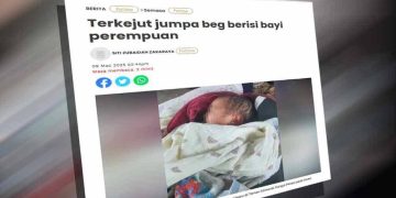 Polis Kesan Waris Bayi Dibuang Dalam Beg