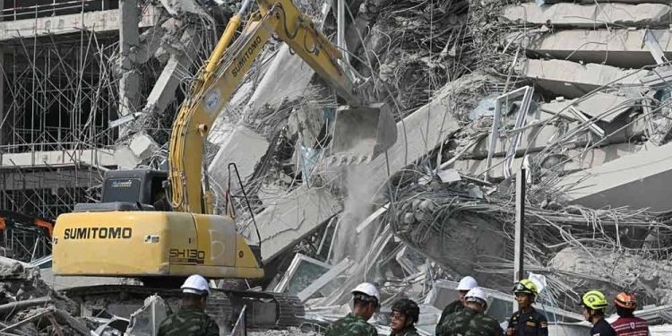Korban Gempa Myanmar, Thailand Cecah 700 Orang
