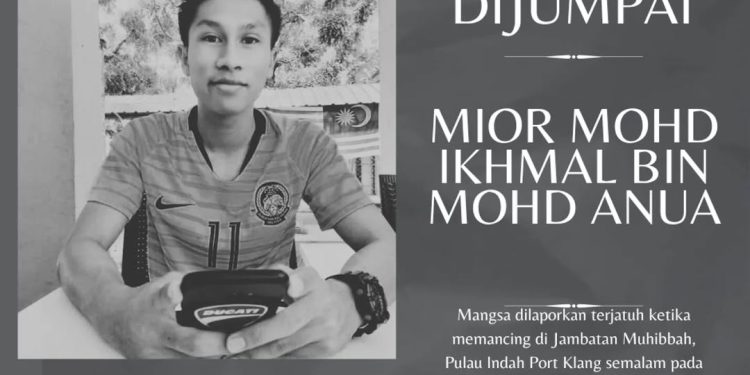 Lelaki Hilang Selepas Keluar Memancing Di Klang