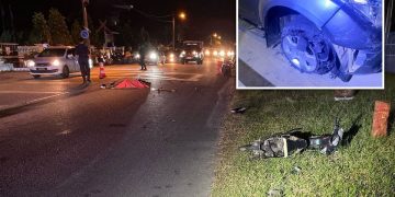 Remaja Maut Motosikal Ditunggang Dirempuh Pikap