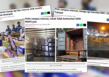 Rampasan Mercun Seludup Musim Perayaan Januari-Mac Cecah RM106 Juta – KPN