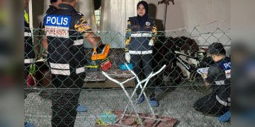 Budak Perempuan Maut Tersepit Besi Pelipat Meja