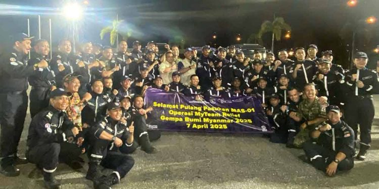 Pasukan SMART Di Myanmar Selamat Tiba Di Tanah Air